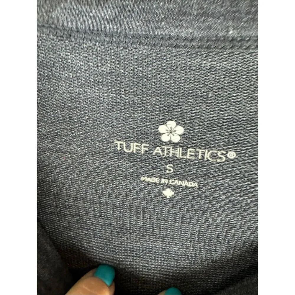 Tuff Athletics Women’s Grey Camo Crewneck Long Sleeve Pullover Size Small - Picture 2 of 4